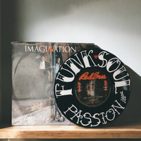 Vinile 45 giri Imagination Dipinto per decorazione