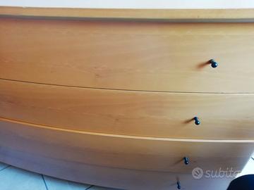 Mobile cassettiera+lampada