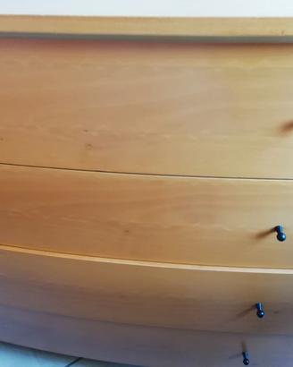 Mobile cassettiera+lampada