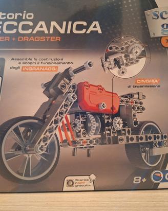 Modellino Lego 2 in 1 Clementoni roadster+dragster