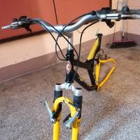 Telaio con forcella e manubrio Legnano