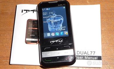 Cellulare ITTM Dual 77 dual sim con accessori