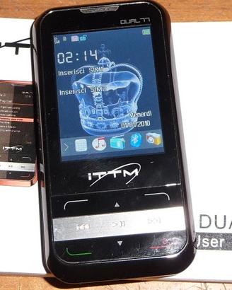 Cellulare ITTM Dual 77 dual sim con accessori