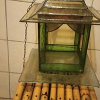 Vetro Tiffany Colorato Lampada Scultura