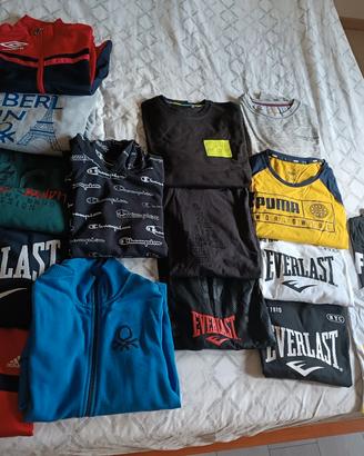 felpe con cappuccio e t-shirt maniche lunghe  12/1