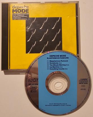 Depeche Mode - Blasphemous rumours CD