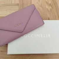 Portafoglio grande coccinelle rosa