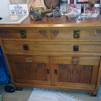 Credenza antica in legno massello primi ’900 – 113
