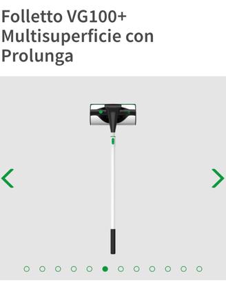 Lavavetri vorwerk folletto NUOVO con prolunga