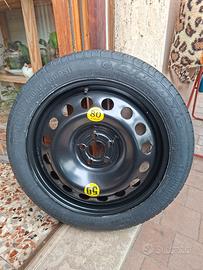 kit ruotino scorta 17" 125/80 R17