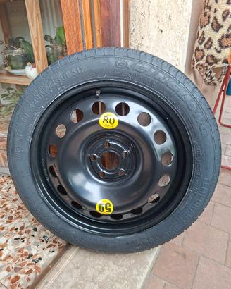 kit ruotino scorta 17" 125/80 R17