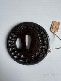 Tsuba autentica periodo Edo - Scuola Hirata (Higo)