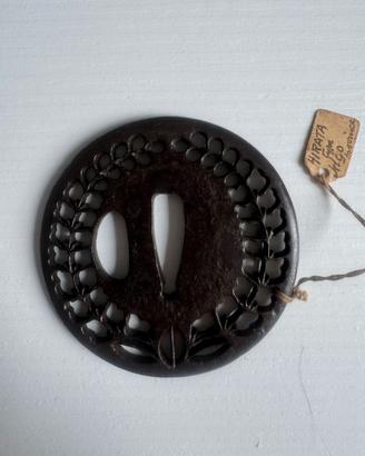 Tsuba autentica periodo Edo - Scuola Hirata (Higo)