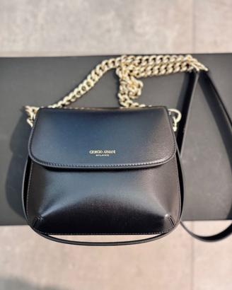 🖤 Giorgio Armani – “La Prima” Small in Pelle Nera