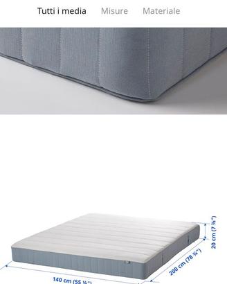 Materasso 140x200