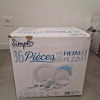 SET NUOVO piatti bicchieri posate tazze