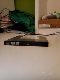 Lettore Dvd/Cd, ReWritable per Pc + Porta Cd