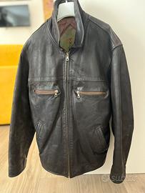 Giubbino vintage originale in vera pelle anni ’90
