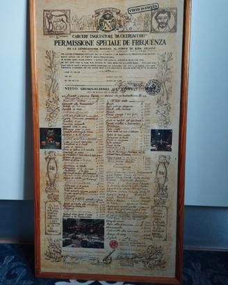 Menù d'epoca