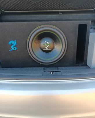 Subwoofer ground zero 1000
