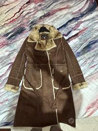 Cappotto Armani jeans Effetto Shearling / Montone