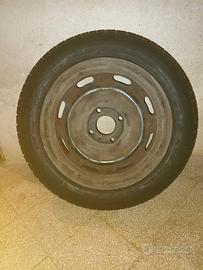 Ruota per C3 I° serie completa di cerchio e gomma