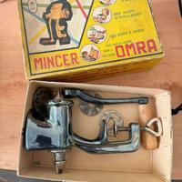 Tritacarne manuale anni 50 con scatola collezione