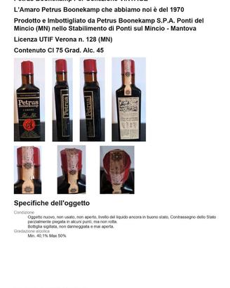 Lotto Stock Bottiglie Liquori e Whisky Vintage