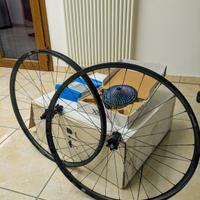 Ruote mtb in carbonio nuove 