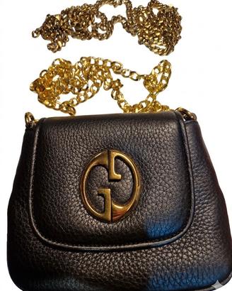 Mini Borsa a Tracolla Gucci in Pelle Nera
