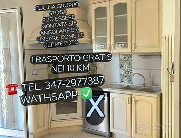 CUCINA STOSA MODULARE TRASPORTO GRATIS NEI 10 KM