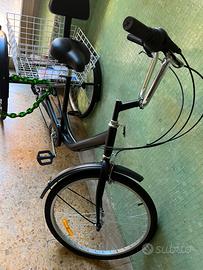 Triciclo con cestino per adulti