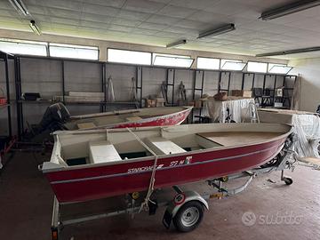 Barca starcraft 14 pesca tipo canadian alluminio