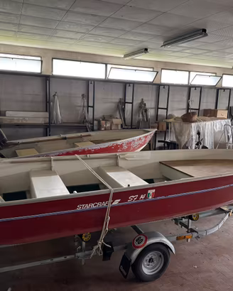 Barca starcraft 14 pesca tipo canadian alluminio