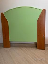 Testata letto singolo