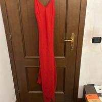 Vestito risso in tulle