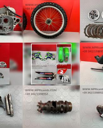 RICAMBI CARENE KAWASAKI KX 125 2T 1994 1998