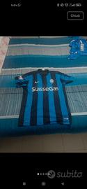 maglia originale atalanta autografata Pinilla