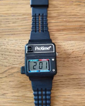 orologio LCD accendino 