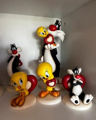 Silvestro e titti thun looney tunes
