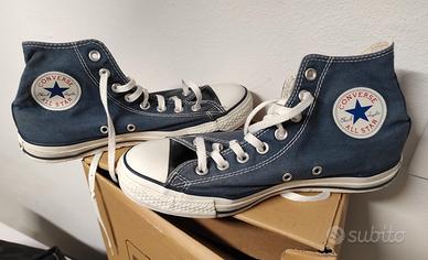 Converse All Star ChuckTaylor Alte blu navy tg 40