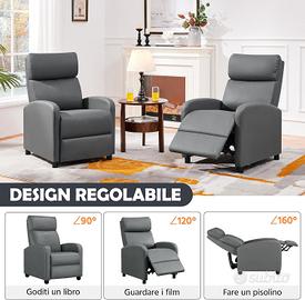 poltrona allungabile 