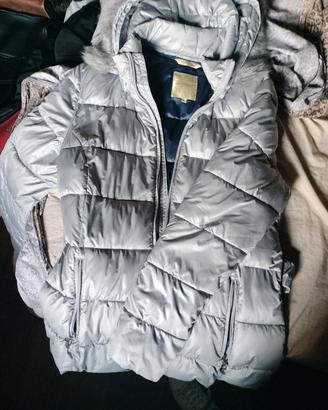 piumino grigio donna XL 