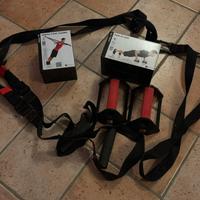 Cinghie , rotella e maniglie per flessioni