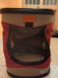zaino per trasportare cani