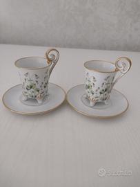 coppia di tazzine da caffè 