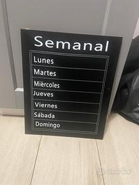 Bacheca settimanale