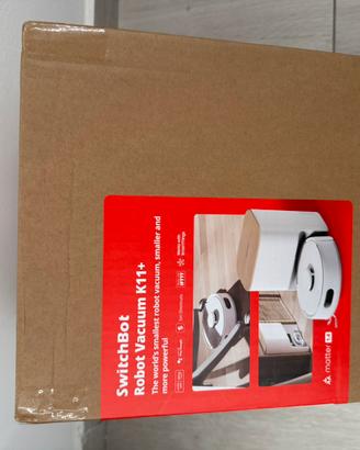 SwitchBot Robot Vacuum K11+Robottino pulizia