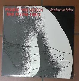 Yngwie malmsteen - as above so below double lp