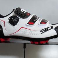SIDI MTB TRACE WHITE BLACK RED